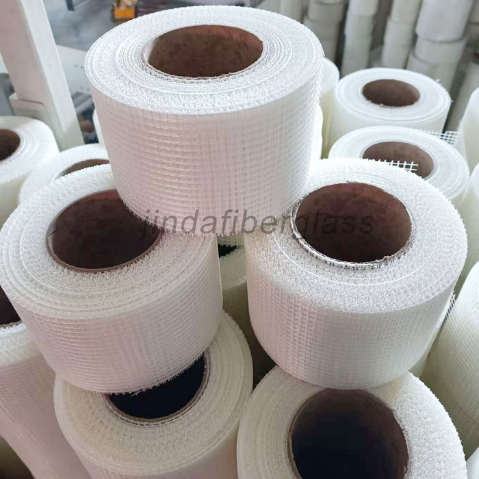 Self adhesive fiberglass tape